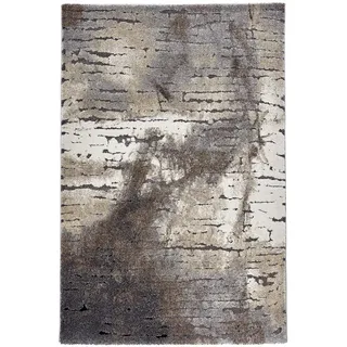 WECON HOME "Timber" Kurzflorteppich braun, 133x200 cm (15365-133-200)