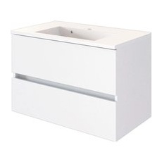 Held Möbel Waschtisch Verona 80 cm x 56 cm x 47 cm Weiß-Weiß