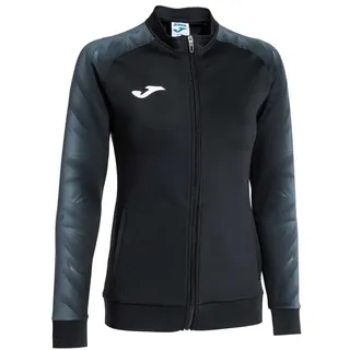 Joma Elite Xi Reißverschlusspullover - Black / Anthracite - XL