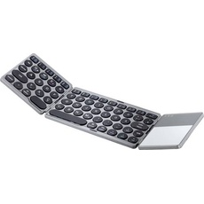 Bild RF-FWK-250 Bluetooth® Tastatur Deutsch, QWERTZ Grau, Schwarz