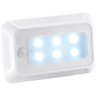 Lunartec LED Nachtlicht Batterie: LED-Nachtlicht mit Bewegungs- & Dämmerungs-Sensor, Batteriebetrieb (Bewegungsmelder mit Batterie, Wand, Baby)