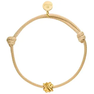 Purelei Aloha Knoten-Armband Gold Edelstahl vergoldet max. 12 cm