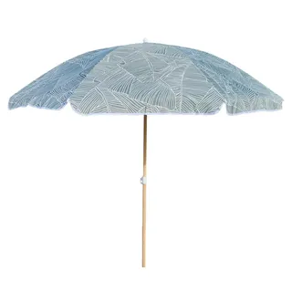 Sonnenschirm Strandschirm Balkonschirm grün 160 cm UV Schutz 30+ - Grün