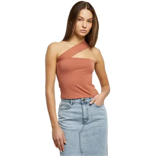 URBAN CLASSICS Ladies One Strap Top - Rot - 3XL