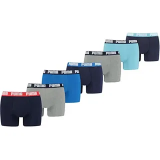 Puma 7er Pack Boxershorts Blue Combo XXL