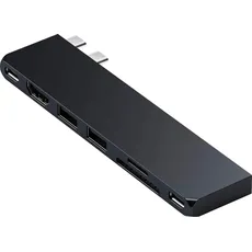 Bild Pro Hub Slim Adapter, Midnight, 2x USB4 [Stecker] (ST-HUCPHSD)