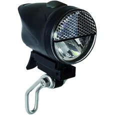 BÜCHEL Fahrradlicht Vorne LED I 40/15 LUX I StVZO zugelassen mit bis zu 5h Akkulaufzeit I Aufladbarer Frontscheinwerfer, Fahrradvorne, Fahrrad Licht, Front Fahrradlampe, Micro-USB
