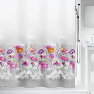 Spirella Duschvorhang Abella 180 x 200 cm rosa