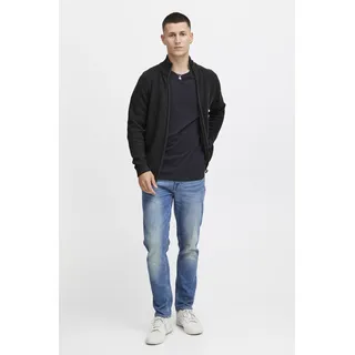 Strickjacke SOLID "Strickjacke SDXenos", Herren, Gr. XL, grau (dar grau m), Obermaterial: 100% Baumwolle CO., Strickjacken Strickjacke