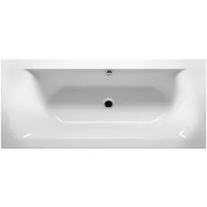 RIHO Lima Rechteck-Badewanne, Einbau, 2-Sitzer, weiß, B0, Ausführung: 150x70x45cm, Nutzinhalt: 80 Liter