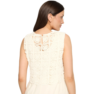 Bodykleid CARTOON "Casual-Kleid mit Stickerei", Damen, Gr. 46, EURO, weiß (eggnog), Obermaterial: 100% Viskose CV., Kleider Bodykleid