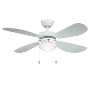 AireRyder Classic 107 cm Deckenventilator weiß mit Licht