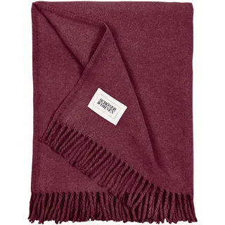 Schöner Wohnen Basics Kuscheldecke 140 x 200 cm Lila