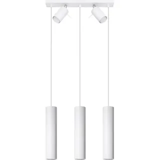 Hängeleuchte RING 3 weiß 5xGU10 10W Stahl 100x5x45cm Sollux Lighting - Weiß