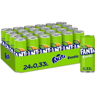 Fanta Exotic 24 x 330 ml pfandfrei - 24 x 0,33 L