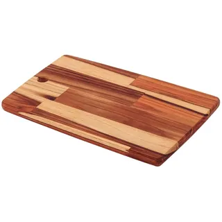 Tramontina Schneidebrett aus Teakholz, FSC-zertifiziert, 34x23x1.8 cm, Antibakteriell, Klingenschonend