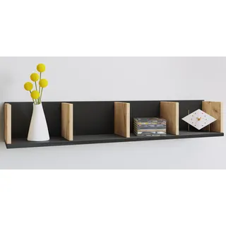 VCM Holz Wandboard 97 x 17 x 17 cm Braun