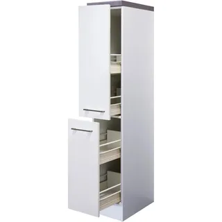 Flex-Well Apothekerschrank Kopenhagen 30 x 162 x 60 cm Weiß