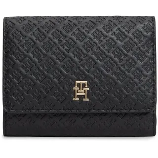Tommy Hilfiger Th Icon Trifold Mono Geldbörse schwarz