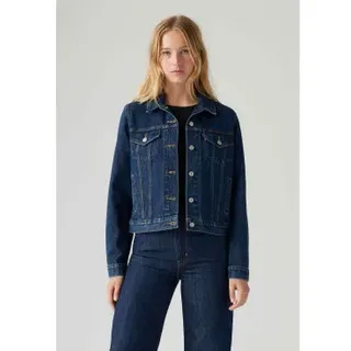 Levi's für Damen. 29945-0036 Original Trucker Jacke Blau (S), Lässig, Baumwolle, Bio-Baumwolle, Nachhaltig