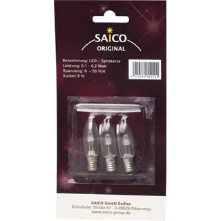 Ersatzglühlampen E10, 7-flammige Bögen 34V, 3W NEU Ersatzbirne Ersatzlampe