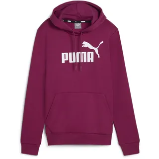 PUMA Kapuzensweatshirt »ESS LOGO HOODIE FL (S)«, lila