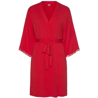 LASCANA Damen Kimono feuerrot Gr.32/34