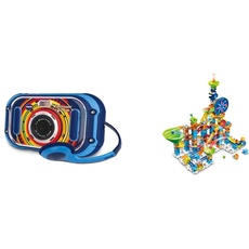 Vtech KidiZoom Touch 5.0 – Kinderkamera mit Touchscreen, Selfie- und Videofunktion & Marble Rush - Ultimate Set XL100 E – Interaktive Murmelbahn mit spannenden Bahnelementen