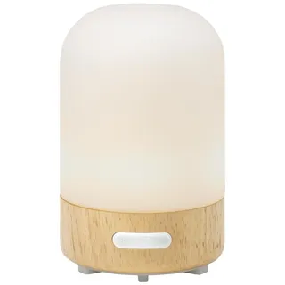 TAOASIS TaoWell Natura Mini Aroma-Diffuser 100 ml – Ultraschall-Vernebler mit LED-Lichtspiel + 5 ml Baldini Feelfreude Naturduft (Zitrus)