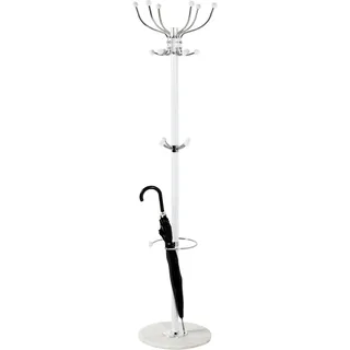 Haku-Möbel Garderobenständer HAKU Möbel 176 cm Weiß
