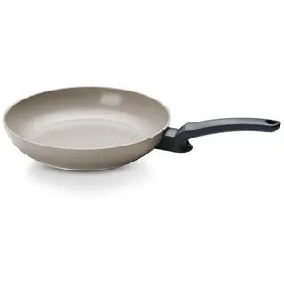 Fissler Bratpfanne , Greige , Metall , 2,5 l , rund , 29x8.5x48 cm , Made in Germany , antihaftbeschichtet , Kochgeschirr, Pfannen, Bratpfannen