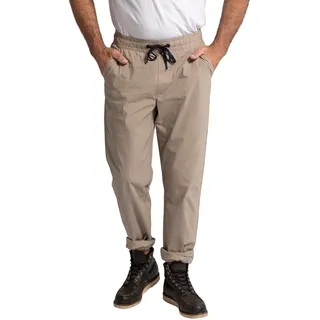 JP 1880 Herren Schlupfhose, Flexnamic®, Elastikbund, Tapered Loose Fit ,, Steingrau, 5XL EU