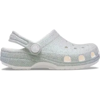 Crocs Classic Iridescent Glitter Weiß 19/20
