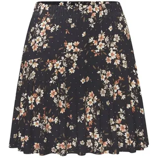 LASCANA Hosenrock Damen marine-koralle bedruckt Gr.38