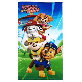 Theonoi Kinder - Handtuch Saunatuch Strandtuch Duschtuch Badetuch - 70 x 140 cm -Geschenk Jungen Mikrofaser (Paw)
