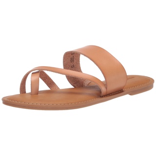 Amazon Essentials Damen Flip-Flop-Sandale mit einem Band, Natürlich, 38 EU