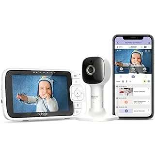 HUBBLE CONNECTED Nursery Pal Cloud 5 Inch Baby Monitor