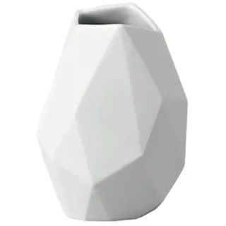Rosenthal 14270-100102-26009 Miniaturvase Surface aus weißem Porzellan, Höhe 9 cm