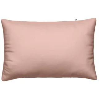 Wolkenfeld Kissenbezug "Mako-Satin Baumwolle Kopfkissenbezug - Premium Kissenbezug" Größe 80x80, 40x80 und 70x90 cm; versteckter Reißverschluss, rosa