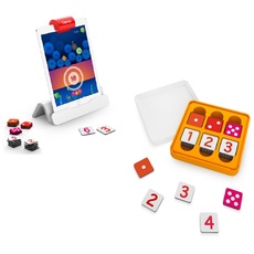 OSMO - Genius Numbers Coding Family Bundle Ages 5-10+ - Math Equations (Counting, Addition, Subtraction & Multiplication) Coding Jam, Coding Awbie, Coding Duo -