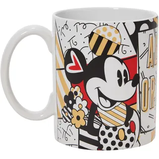 Disney Britto Collection Midas Mickey & Minnie Mug, 18 Ounce