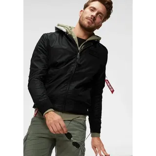 Alpha Industries MA-1 TT Hood black S