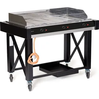 HENDI Atlanta Gasgrill schwarz