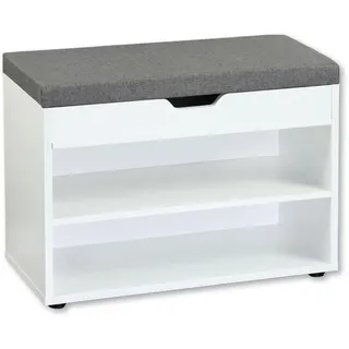 KESPER Schuhschrank 60 x 45 x 30 cm weiß / weiß