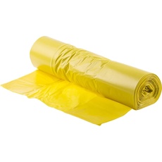 Rs Pro Yellow refuse sack 200 gauge, Abfallsack, Gelb