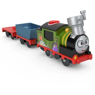 Thomas and Friends HRB39 Sprechender Spielzeugzug, batteriebetriebener, motorisierter Whiff-Motor mit Sätzen, Geräuschen und Fracht für Vorschulspiele, UK-Version