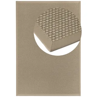 DEKOWE Basic S2 Karree Outdoor-Teppich 80 x 150 cm Beige
