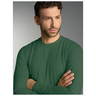 TRIGEMA Langarmshirt Grün XL