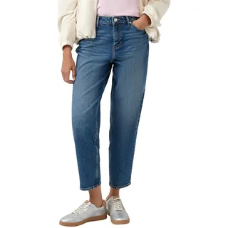 s.Oliver Ankle-Jeans Mom/Regular Fit/High Rise/Tapered Leg