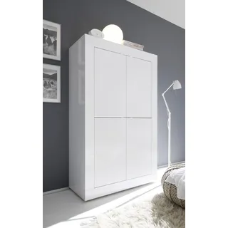 Home Affaire Highboard Basic 102 x 162 x 43 cm weiß